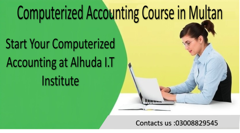 Computerized Accounting Course in Multan